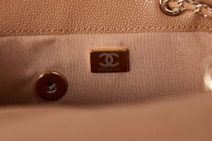 chanel as3860 backpack grained shiny calfskin gold tone metal brown 009 luxibags.ru .jpg
