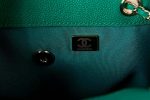 chanel as3860 backpack grained shiny calfskin gold tone metal green 009 luxibags.ru .jpg