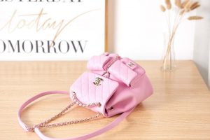 chanel as3860 backpack grained shiny calfskin gold tone metal pink 005 luxibags.ru .jpg