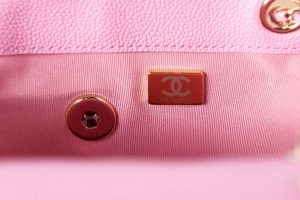 chanel as3860 backpack grained shiny calfskin gold tone metal pink 009 luxibags.ru .jpg