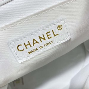 chanel as3860 backpack grained shiny calfskin gold tone metal white 008 luxibags.ru .jpg