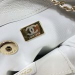 chanel as3860 backpack grained shiny calfskin gold tone metal white 009 luxibags.ru .jpg