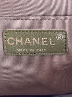 chanel as3860 backpack shiny lambskin gold dark green 009 luxibags.ru .jpg