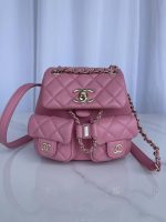 chanel as3860 backpack shiny lambskin gold pink 001 luxibags.ru .jpg