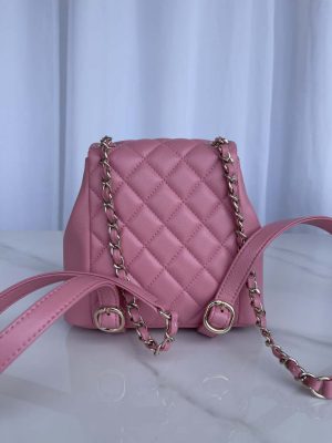 chanel as3860 backpack shiny lambskin gold pink 003 luxibags.ru .jpg
