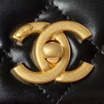 chanel as3886 mini flap bag with top handle shiny calfskin black gold 003 luxibags.ru .jpg
