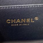 chanel as3886 mini flap bag with top handle shiny calfskin black gold 008 luxibags.ru .jpg
