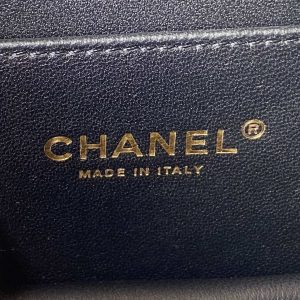 chanel as3886 mini flap bag with top handle shiny calfskin black gold 008 luxibags.ru .jpg