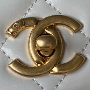 chanel as3886 mini flap bag with top handle shiny calfskin white gold 003 luxibags.ru .jpg
