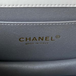 chanel as3886 mini flap bag with top handle shiny calfskin white gold 007 luxibags.ru .jpg