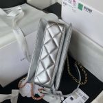 chanel as3886 mini flap bag with top handle shiny silver calfskin gold 006 luxibags.ru .jpg