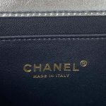 chanel as3886 mini flap bag with top handle shiny silver calfskin gold 008 luxibags.ru .jpg