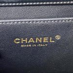 chanel as3908 cc small flap bag with top handle shiny calfskin black gold 008 luxibags.ru .jpg