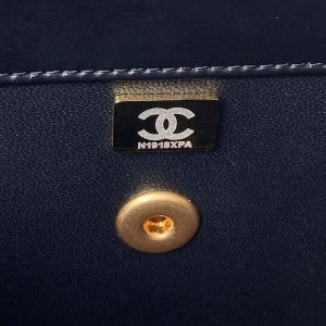 chanel as3908 cc small flap bag with top handle shiny calfskin black gold 009 luxibags.ru .jpg