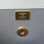 chanel as3908 cc small flap bag with top handle shiny calfskin white gold 009 luxibags.ru .jpg