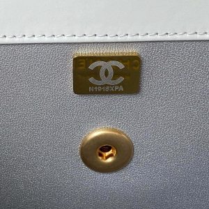 chanel as3908 cc small flap bag with top handle shiny calfskin white gold 009 luxibags.ru .jpg
