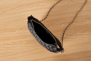 chanel as3917 clutch with chain lambskin shiny light gold metal black 007 luxibags.ru .jpg