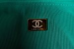 chanel as3917 clutch with chain lambskin shiny light gold metal light green 008 luxibags.ru .jpg