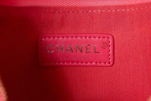 chanel as3917 clutch with chain lambskin shiny light gold metal pink 008 luxibags.ru .jpg