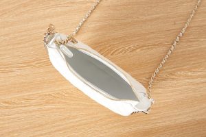 chanel as3917 clutch with chain lambskin shiny light gold metal white 007 luxibags.ru .jpg