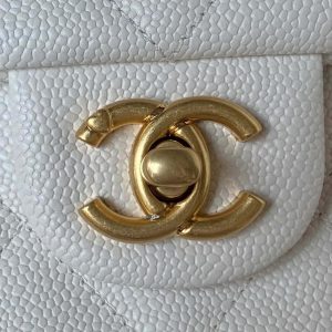 chanel as3921 flap chain bag white calfskin gold 002 luxibags.ru .jpg