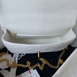 chanel as3921 flap chain bag white calfskin gold 008 luxibags.ru .jpg