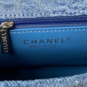 chanel as3921 flap classic bag woc denim blue 008 luxibags.ru .jpg