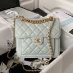 chanel as3932 flap classic bag cf lambskin light blue gold 001 luxibags.ru .jpg