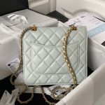 chanel as3932 flap classic bag cf lambskin light blue gold 002 luxibags.ru .jpg