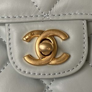 chanel as3932 flap classic bag cf lambskin light blue gold 003 luxibags.ru .jpg