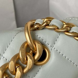 chanel as3932 flap classic bag cf lambskin light blue gold 006 luxibags.ru .jpg