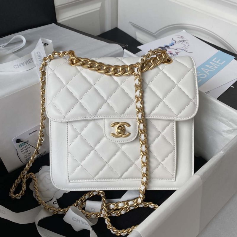 chanel as3932 flap classic bag cf lambskin white gold 001 luxibags.ru .jpg