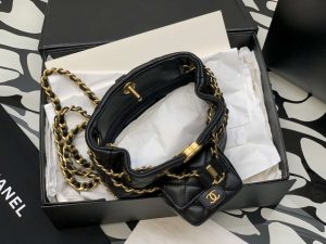 chanel as3947 small backpack lambski gold tone metal black 008 luxibags.ru .jpg