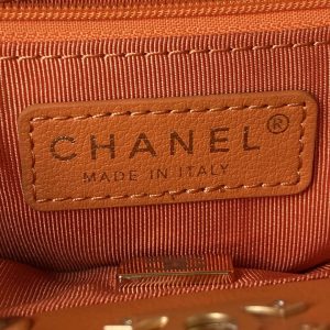 chanel as3947 small backpack wool tweed lambski gold tone metal green 009 luxibags.ru .jpg
