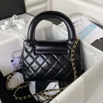 chanel as3970 flap bag with top handle lambskin gold tone metal black 002 luxibags.ru .jpg
