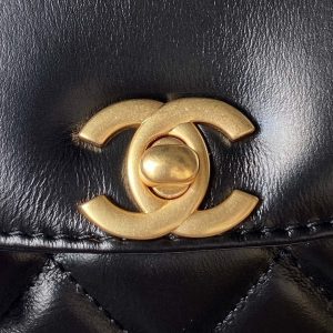 chanel as3970 flap bag with top handle lambskin gold tone metal black 003 luxibags.ru .jpg