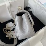 chanel as3970 flap bag with top handle lambskin gold tone metal gray 005 luxibags.ru .jpg