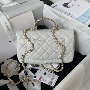 chanel as3970 flap bag with top handle lambskin gold tone metal white 002 20763b54 b778 4ebd 877f c396efe607d1 luxibags.ru .jpg