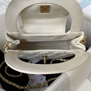 chanel as3970 flap bag with top handle lambskin gold tone metal white 007 luxibags.ru .jpg