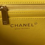 chanel as3970 flap bag with top handle lambskin gold tone metal yellow 008 luxibags.ru .jpg