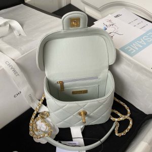 chanel as3973 small vanity case lambskin bag with top handle light blue gold 007 luxibags.ru .jpg