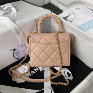 chanel as3973 small vanity case lambskin bag with top handle nude pink gold 002 luxibags.ru .jpg