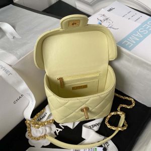 chanel as3973 small vanity case lambskin bag with top handle yellow gold 007 luxibags.ru .jpg