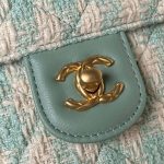 chanel as3973 small vanity case tweed lambskin gold metal green white 003 luxibags.ru .jpg