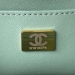 chanel as3973 small vanity case tweed lambskin gold metal green white 008 luxibags.ru .jpg