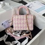 chanel as3973 small vanity case tweed lambskin gold metal pink ecru 002 luxibags.ru .jpg