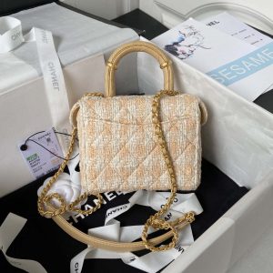 chanel as3973 small vanity case tweed lambskin gold metal yellow white 002 luxibags.ru .jpg