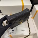 chanel as3979 mini flap bag lambskin plexi gold tone meta black 002 luxibags.ru .jpg