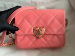 chanel as3979 mini flap bag lambskin plexi gold tone meta pink 002 luxibags.ru .jpg