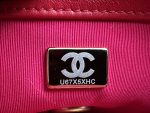 chanel as3979 mini flap bag lambskin plexi gold tone meta red 009 luxibags.ru .jpg